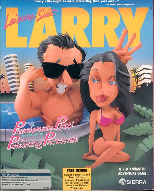 Leisure Suit Larry 3 Dost Cartoon
