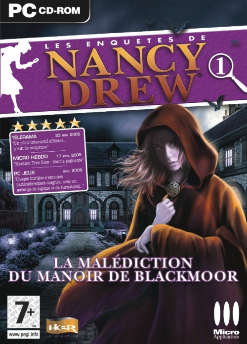 nancy drew la malédiction du manoir de blackmoor